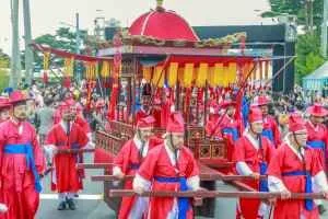 세종대왕과 초정약수축제